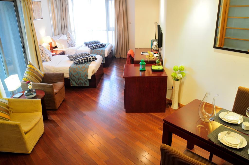 Shanghai Kingland Serviced Apartment Bagian luar foto