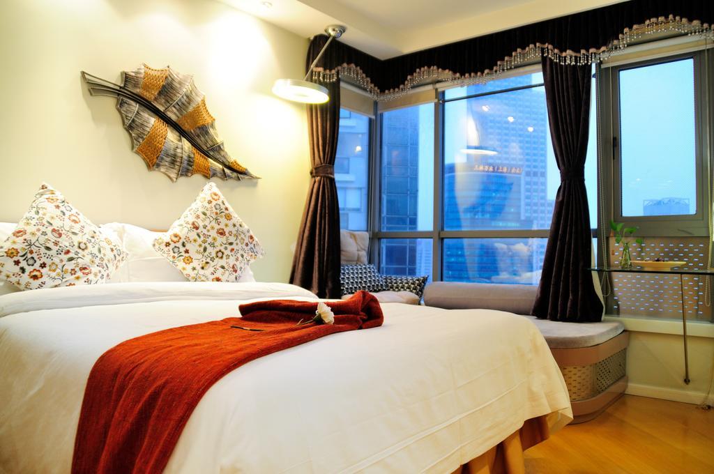 Shanghai Kingland Serviced Apartment Bagian luar foto