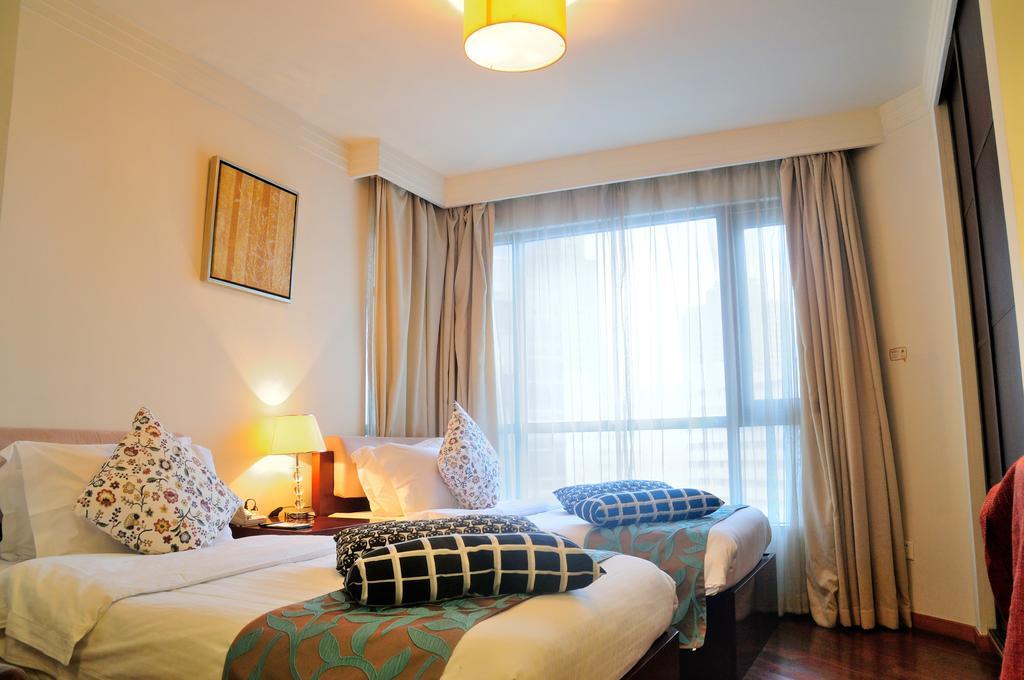 Shanghai Kingland Serviced Apartment Bagian luar foto