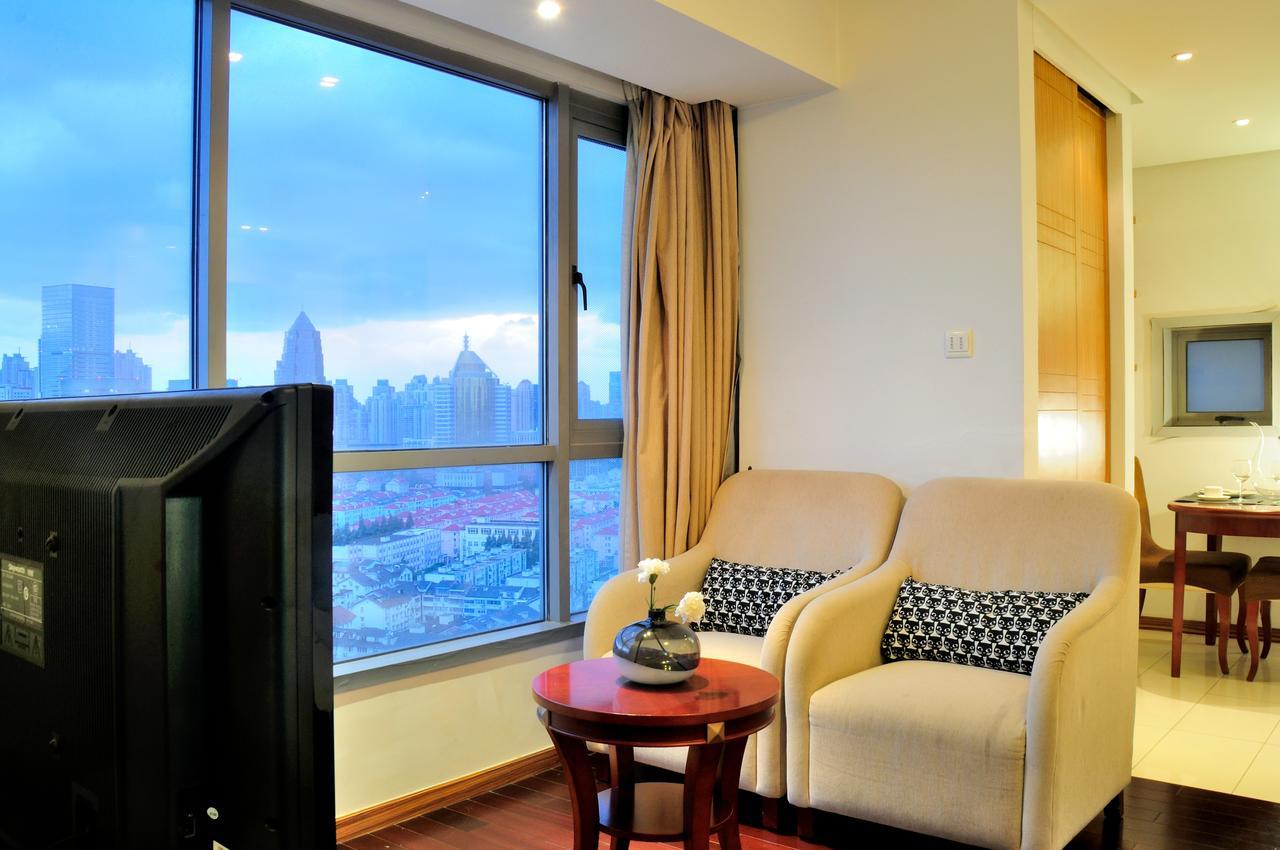 Shanghai Kingland Serviced Apartment Bagian luar foto